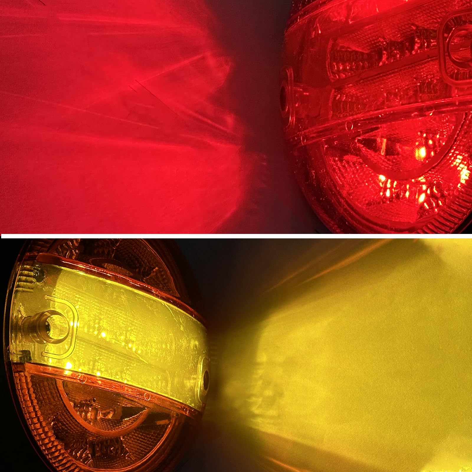 2x 20 LED Luci posteriori posteriori 12 / 24V Indicatore di frenata IP65 Luci di arresto impermeabili per camion Van Rimorchio Caravan RV ETC