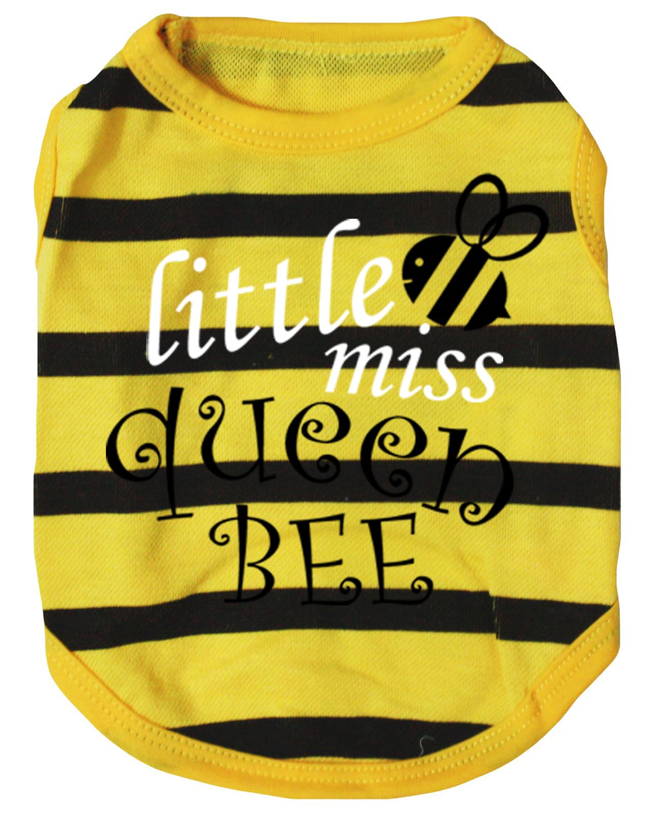 Chemise pour chien jaune motif abeille taille M vêtement respirant