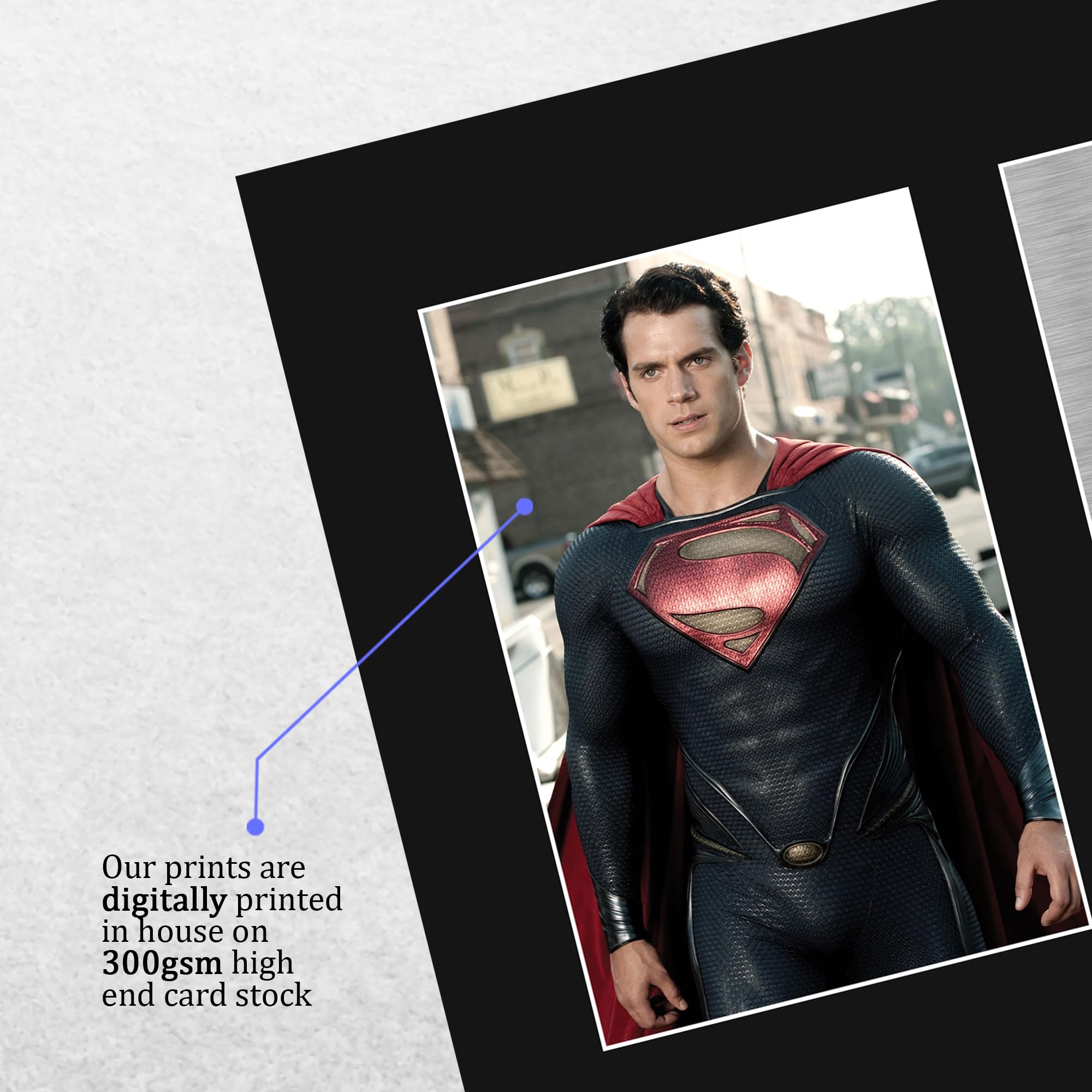 Amazon.com: HWC Trading Henry Cavill DCEU Superman Gifts Printed
