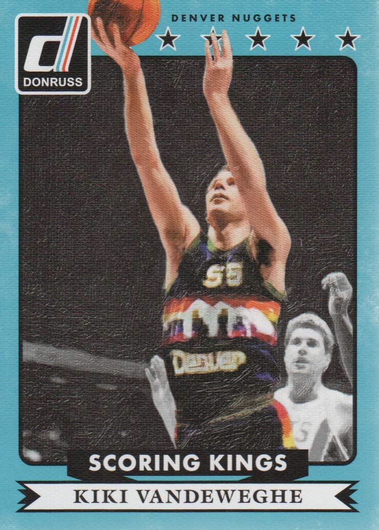 2014-15 Donruss Scoring Kings #25 Kiki Vandeweghe Denver Nuggets