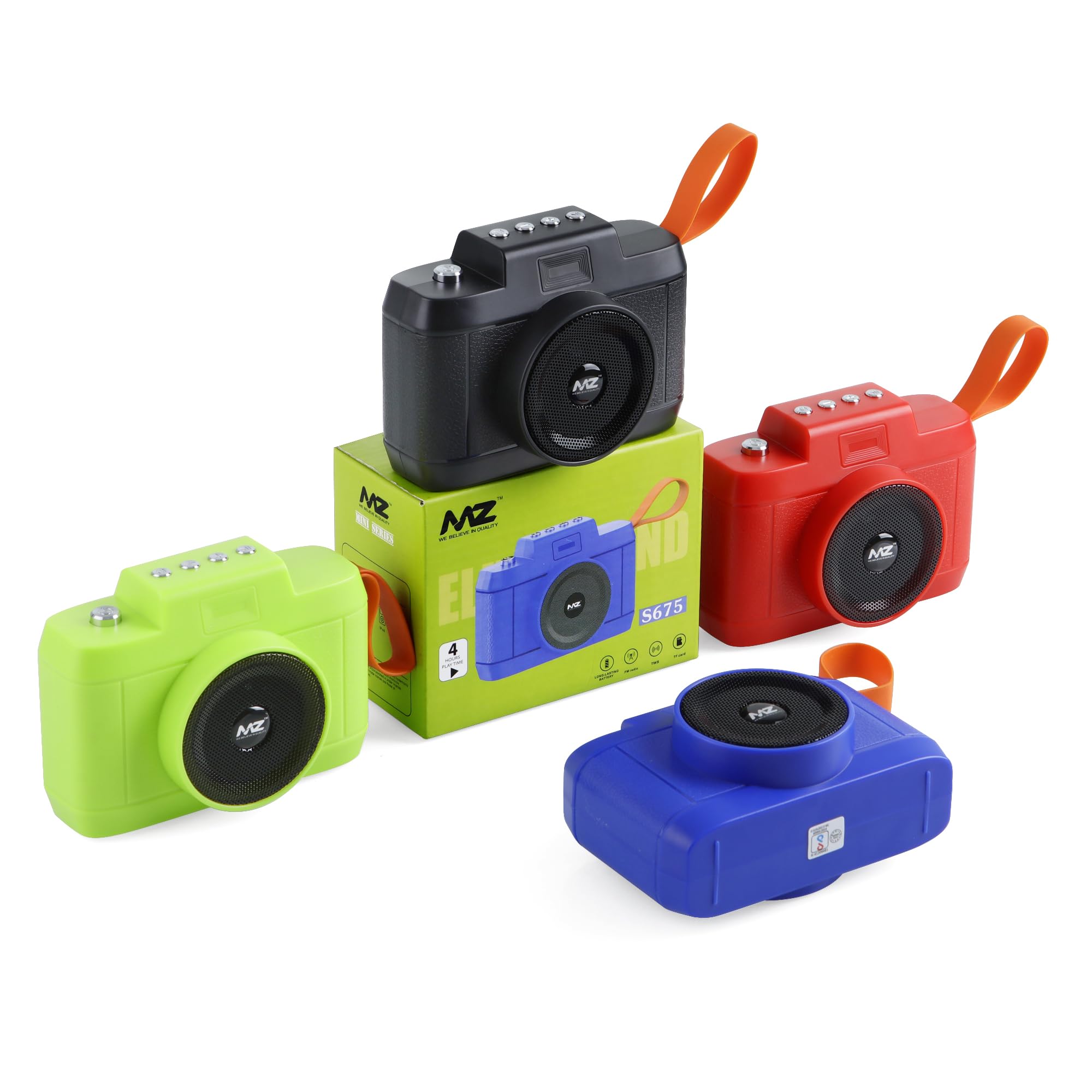 MZ S675 (Portable Bluetooth Speaker) Dynamic Thunder Sound with