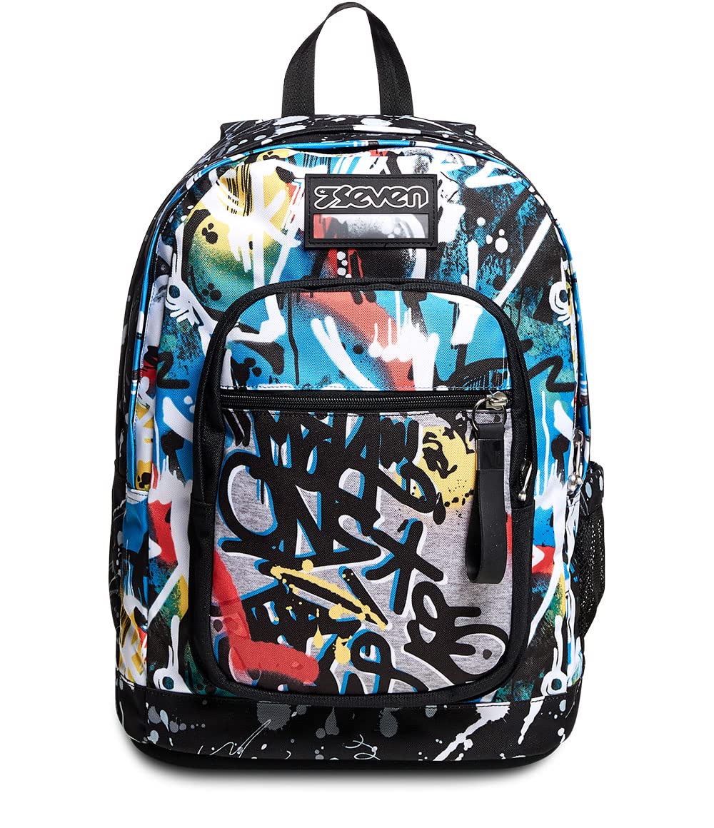 Seven Zaino Extra Fit, Doppio Scomparto, Scuola e Tempo Libero, Per bambini e ragazzi