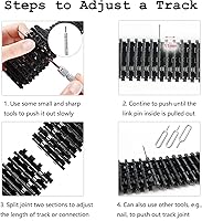 Vista 4 de Chasis de coche de tanque de robot de absorción de impactos profesional con motor codificador de CC para Arduino/Raspberry Pie, Vehículo