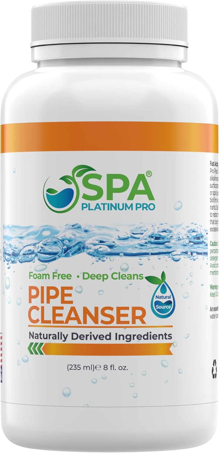 Pipe Cleaner by Spa Paltinum Pro AllNatural Spa & Hot