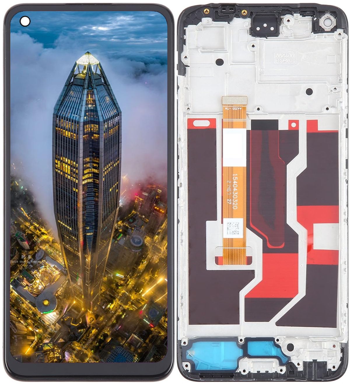 Display LCD Assembly per OPPO A96 4G CPH2333 Kit di sostituzione dello schermo