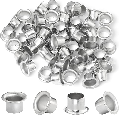 50 fundas de latón antiguo de 14 pulgadas, mangas de pasador de estante de 14 pulgadas, pasadores de estante de gabinete, ojales de refuerzo para