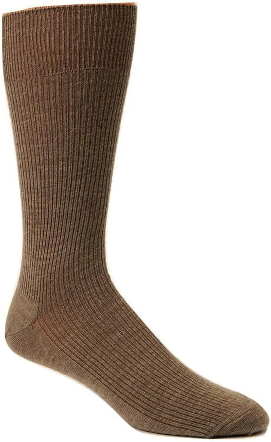 Non-elastic top Merino Wool Dress Socks (2 Pairs)