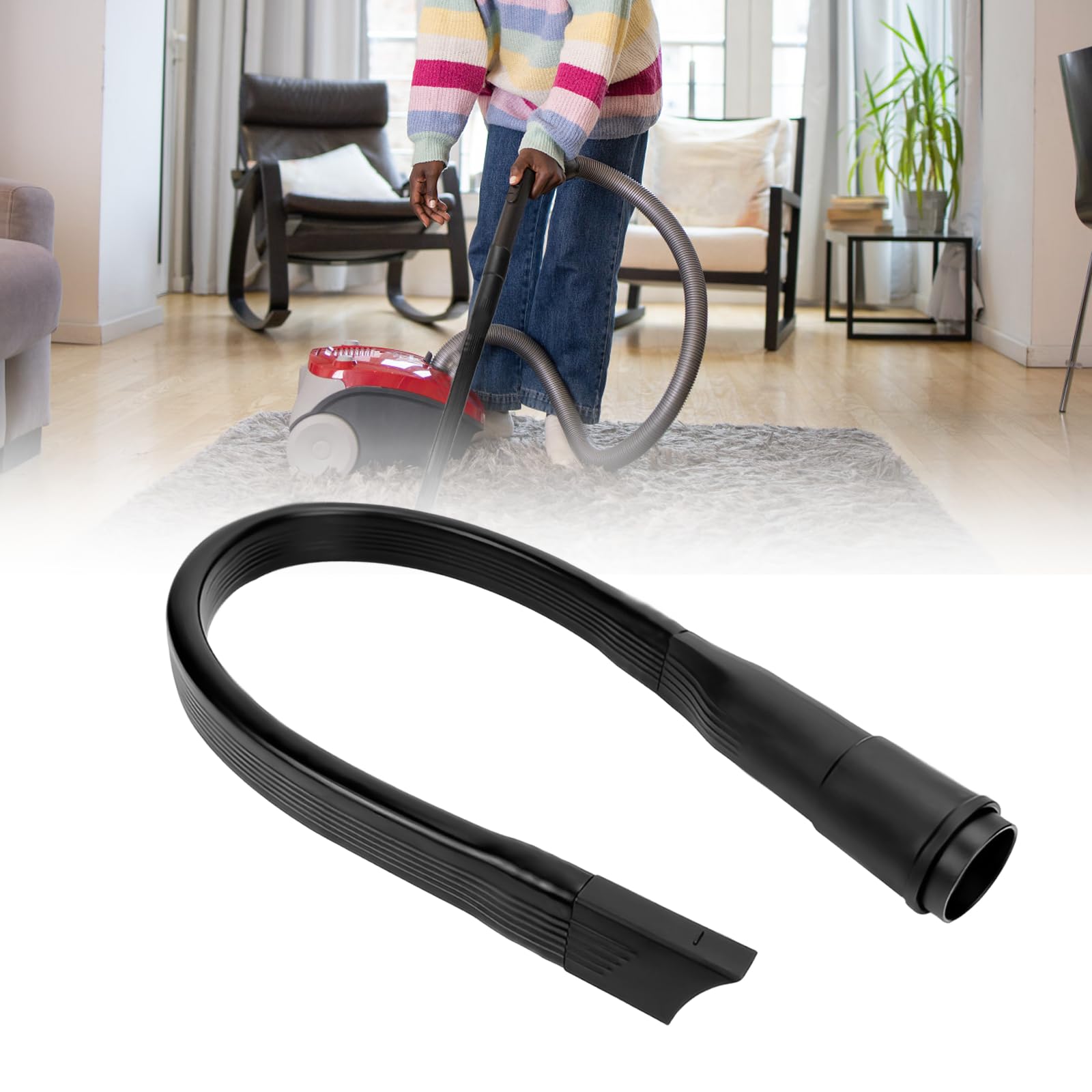 Tubo Flessibile Per Aspirapolvere - Attacco 35/32 Mm, 62 Cm | Universale Per Pulizia Angoli Stretti - Foto 4