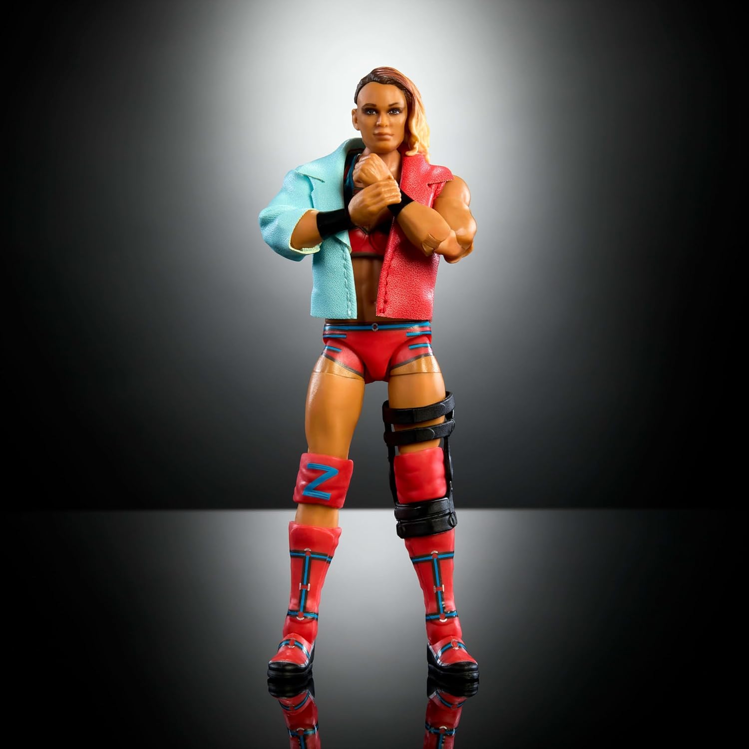 Mattel WWE Elite Action Figure & Accessories, Series $114 6-inch Collectible Zoey Stark with 25 Articulation Points & Swappable Hands