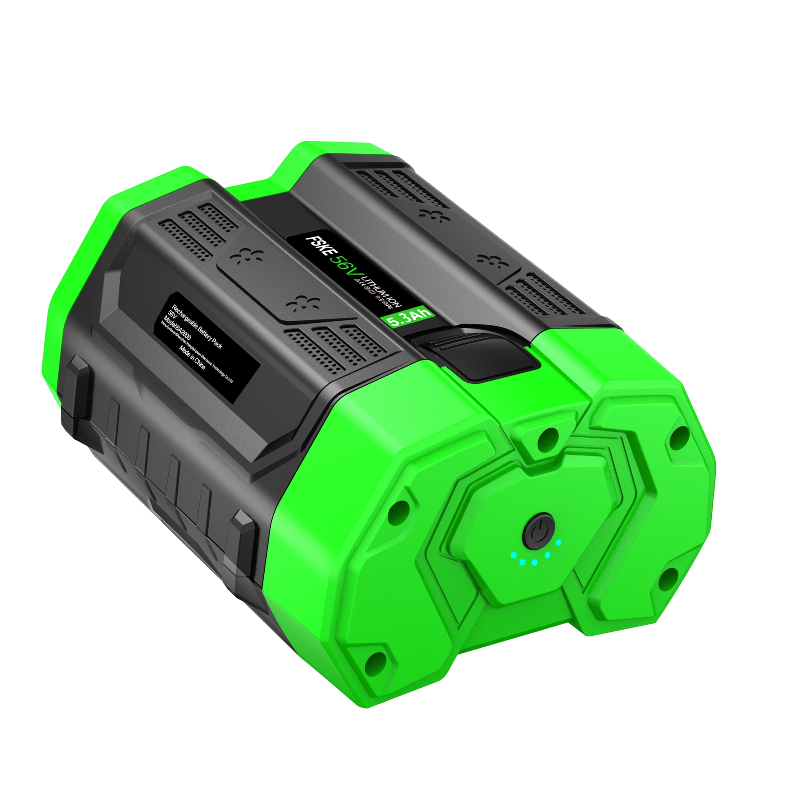 56V 5.3Ah Replacement for EGO 56V Battery Compatible with BA2800T BA4200T BA1400T Compatible with All EGO 56V Power Tools