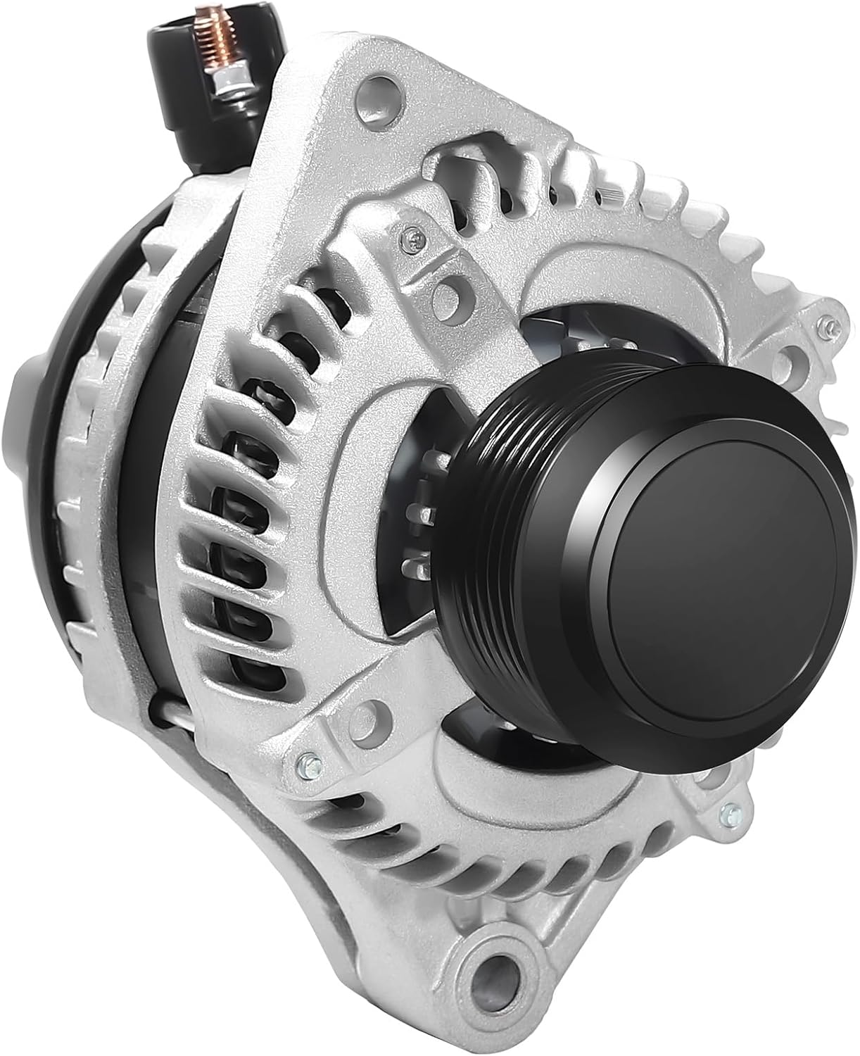 11573N New Alternator Compatible with 2011-2013 Honda Odyssey V6 3.5L, 2012-2015 Pilot, 2012-2014 Ridgeline, High Output 130Amp Alternator, 31100-RV0-A01 9764219-124