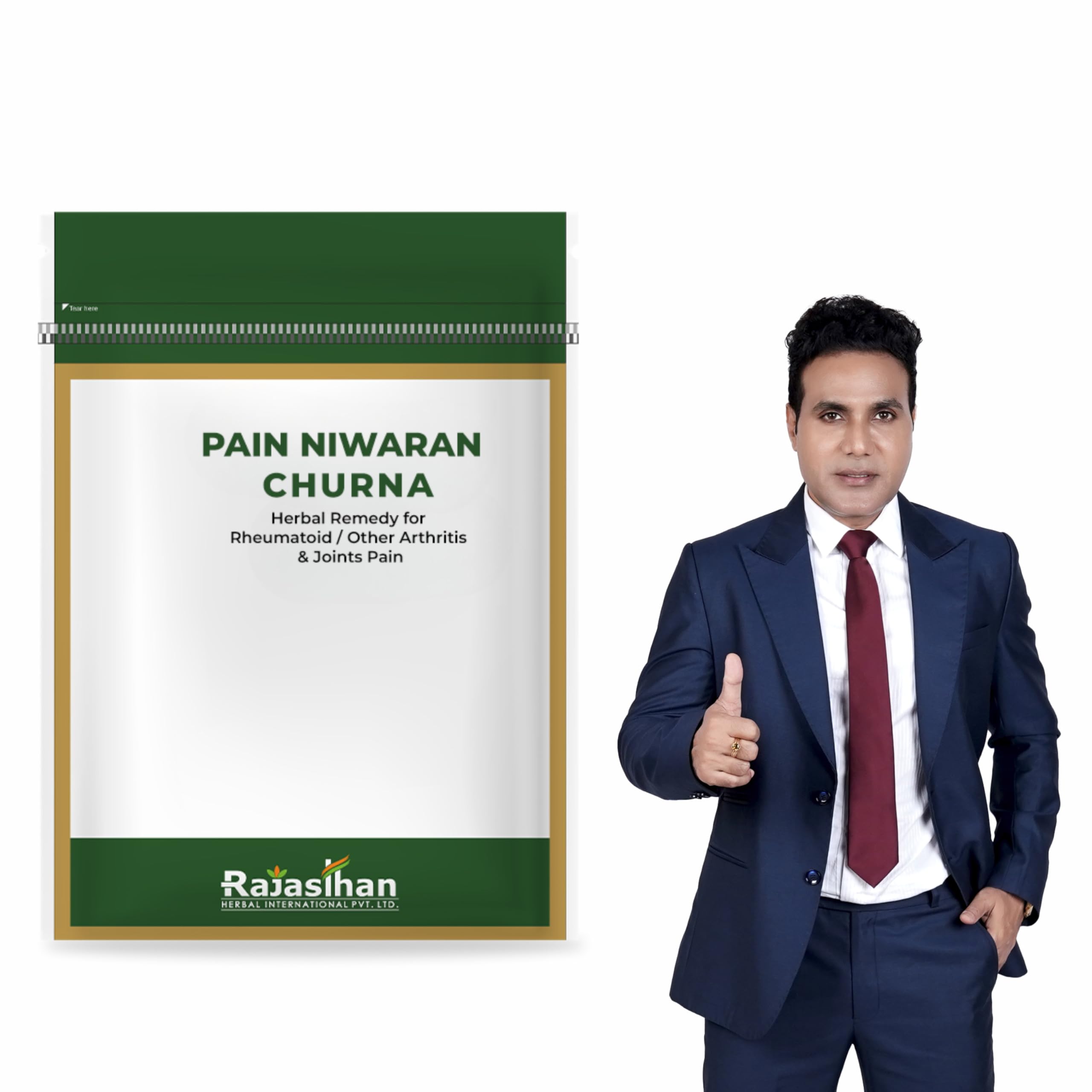 PAIN NIWARAN CHURNA by Rajasthan Aushdhalaya (Pack of 4 x 135gm) Joint pain & Arthritis-picture-17