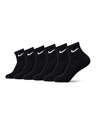 Nike Unisex Adult Everyday Cushioned Training Ankle Socks (6-Pack)
