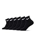 Nike Unisex Adult Everyday Cushioned Training Ankle Socks (6 Pairs)