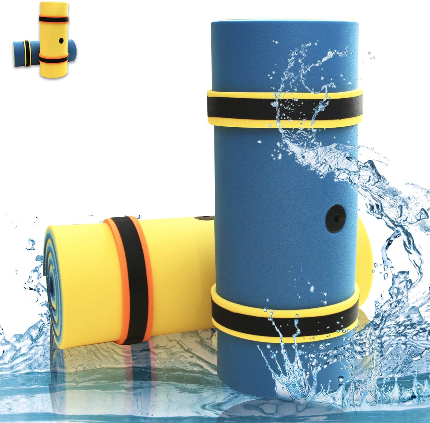 9FT x 6FT Floating Water Mat Floating Island for Lakes