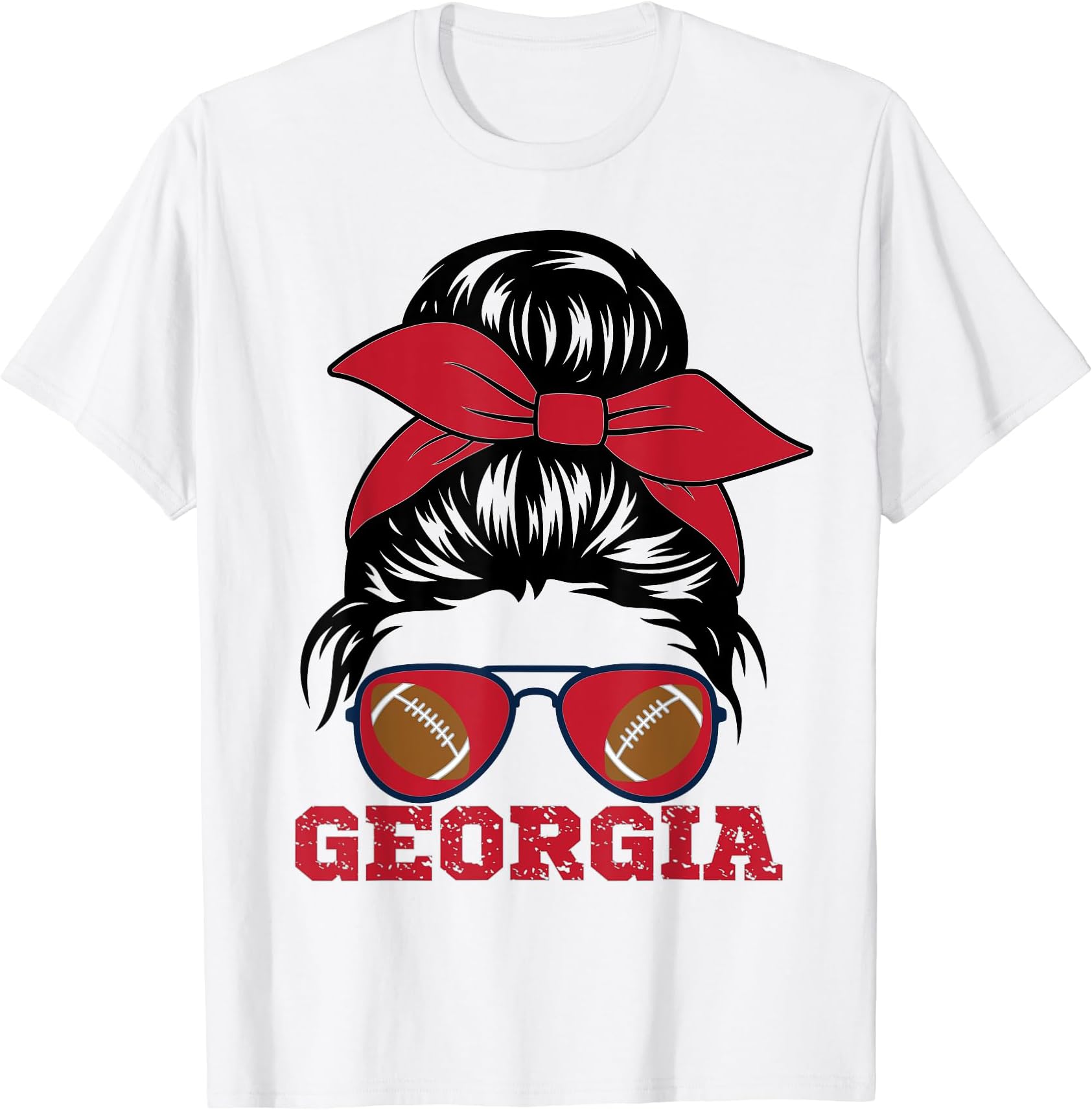Georgia Shirts for Women Georgia t shirt JerseyGeorgia state Georgia Flag GA Game Womens Mens Kids Georgia T-Shirt