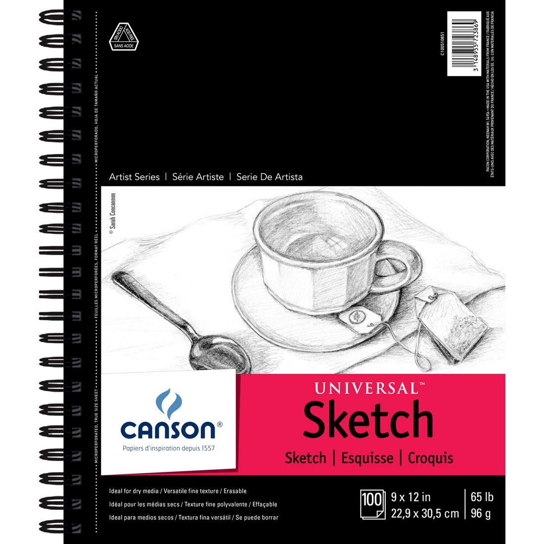 Artist Series Universal Sketch Pad 9x12"