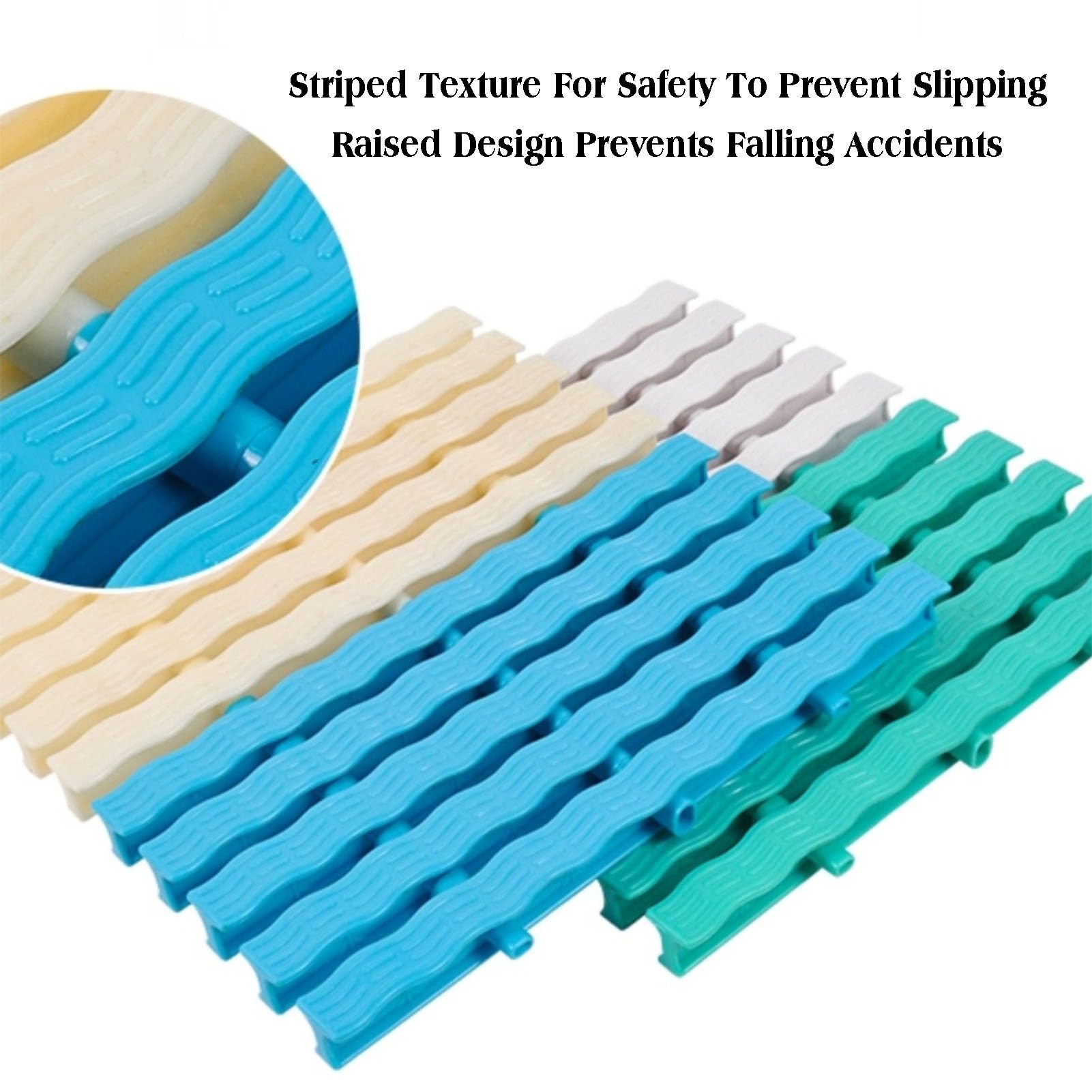 Griglie per Piscine, griglia di Troppo Pieno Personalizzabile, griglia per canaletta Stradale componibile, Sistema di drenaggio a 3 interfacce, Ideale per vialetti e recinzioni da Giardino,