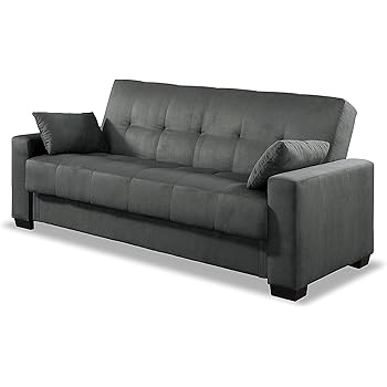 Amazon.com: BEYAN Kentucky Collection Modern Armless Convertible Sofa