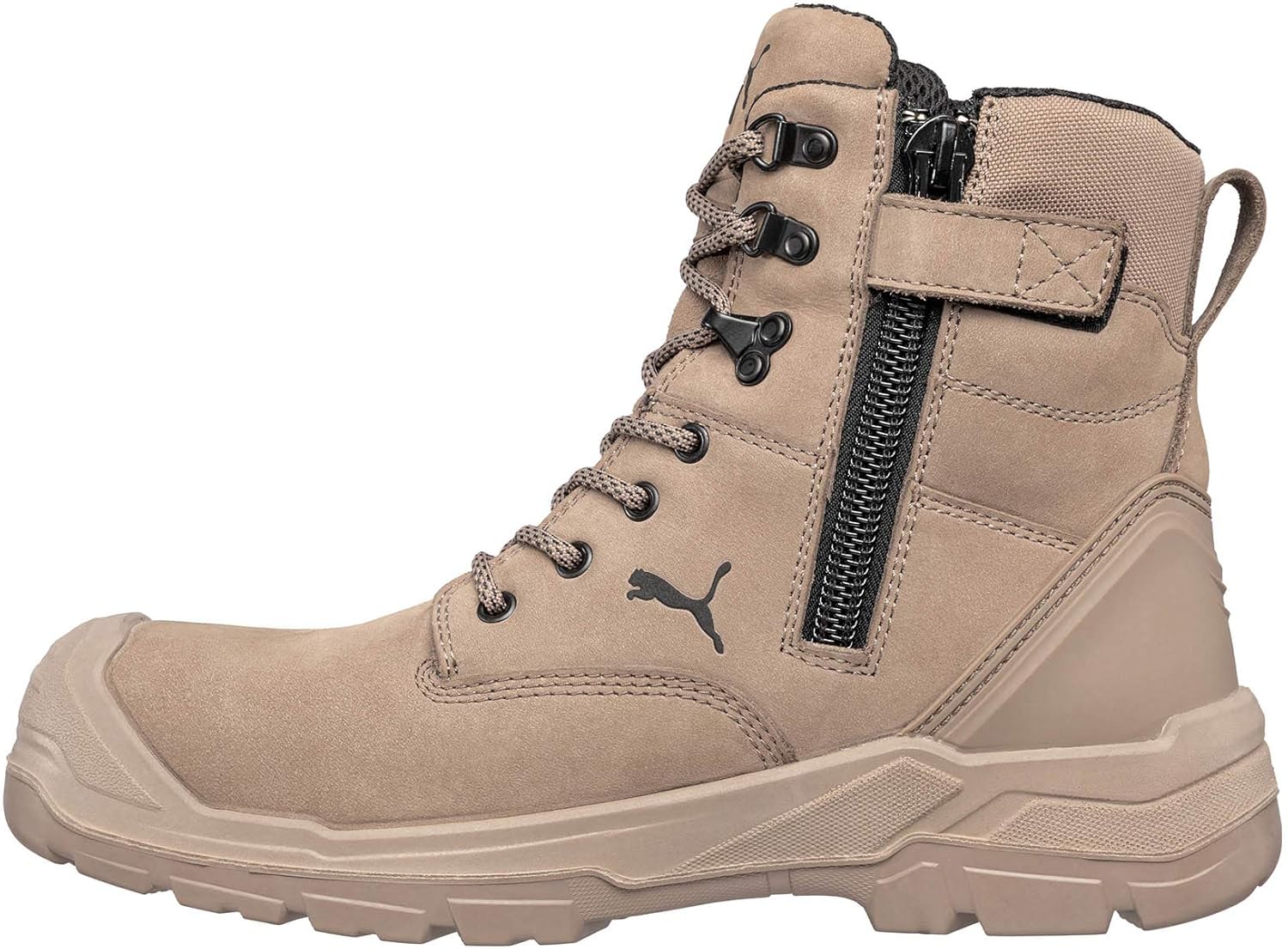 Puma Safety Men's Conquest Waterproof Composite Toe EH Side Zip Work Boot