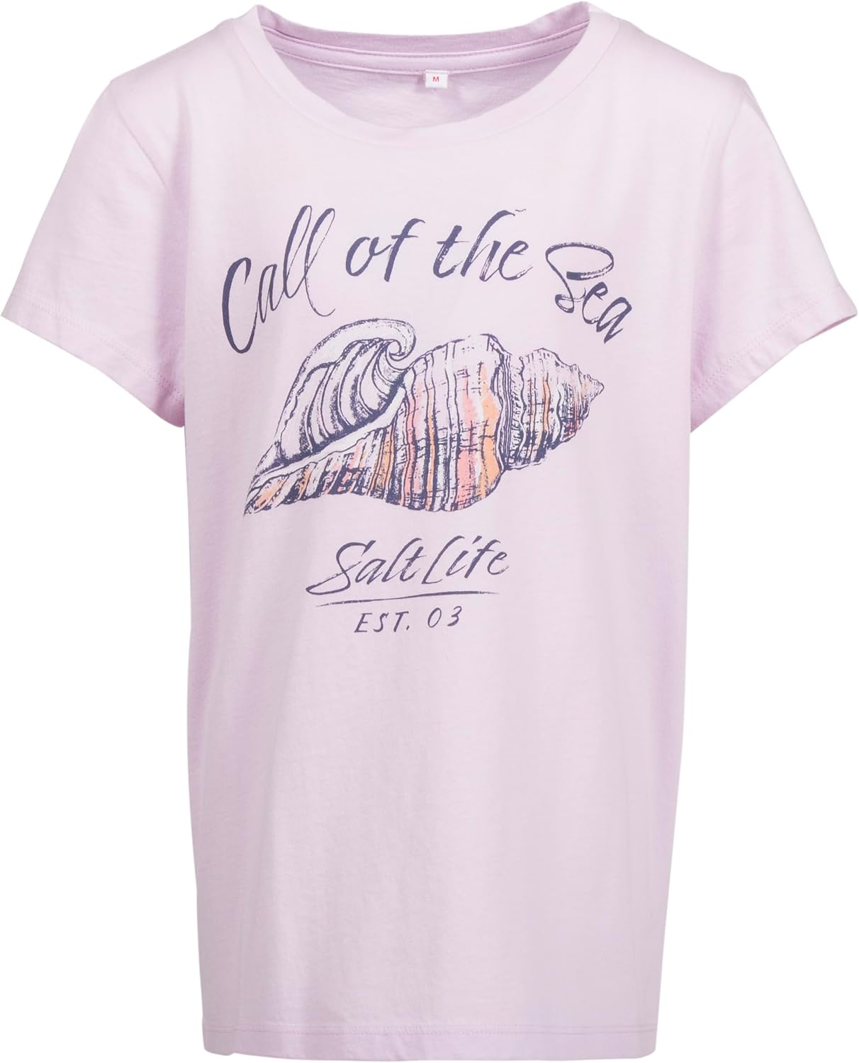 Salt Life Girls' Queen Conch Youth Short Sleeve Classic Fit Shirt