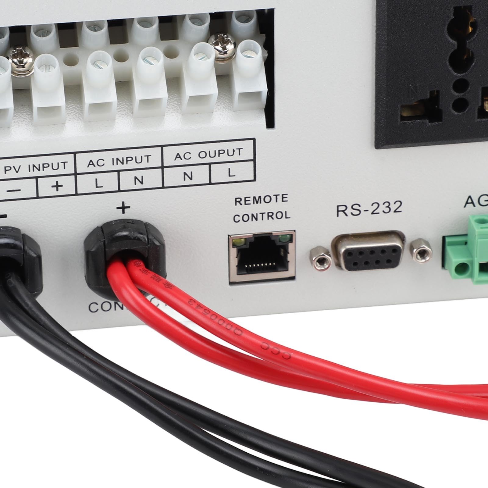 Fdit Stabilizzatore di Tensione Efficiente Inverter a Onda Sinusoidale Pura da 800 W 12 V per Dispositivi di Ricarica Solare Lega di Alluminio 1 unità
