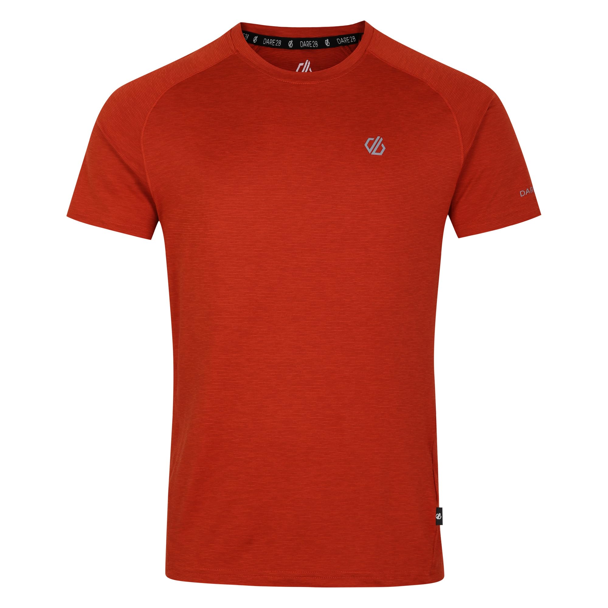 Dare 2b Men's Persist Running T-Shirt Lightweight Quick Dry Gym Top Red