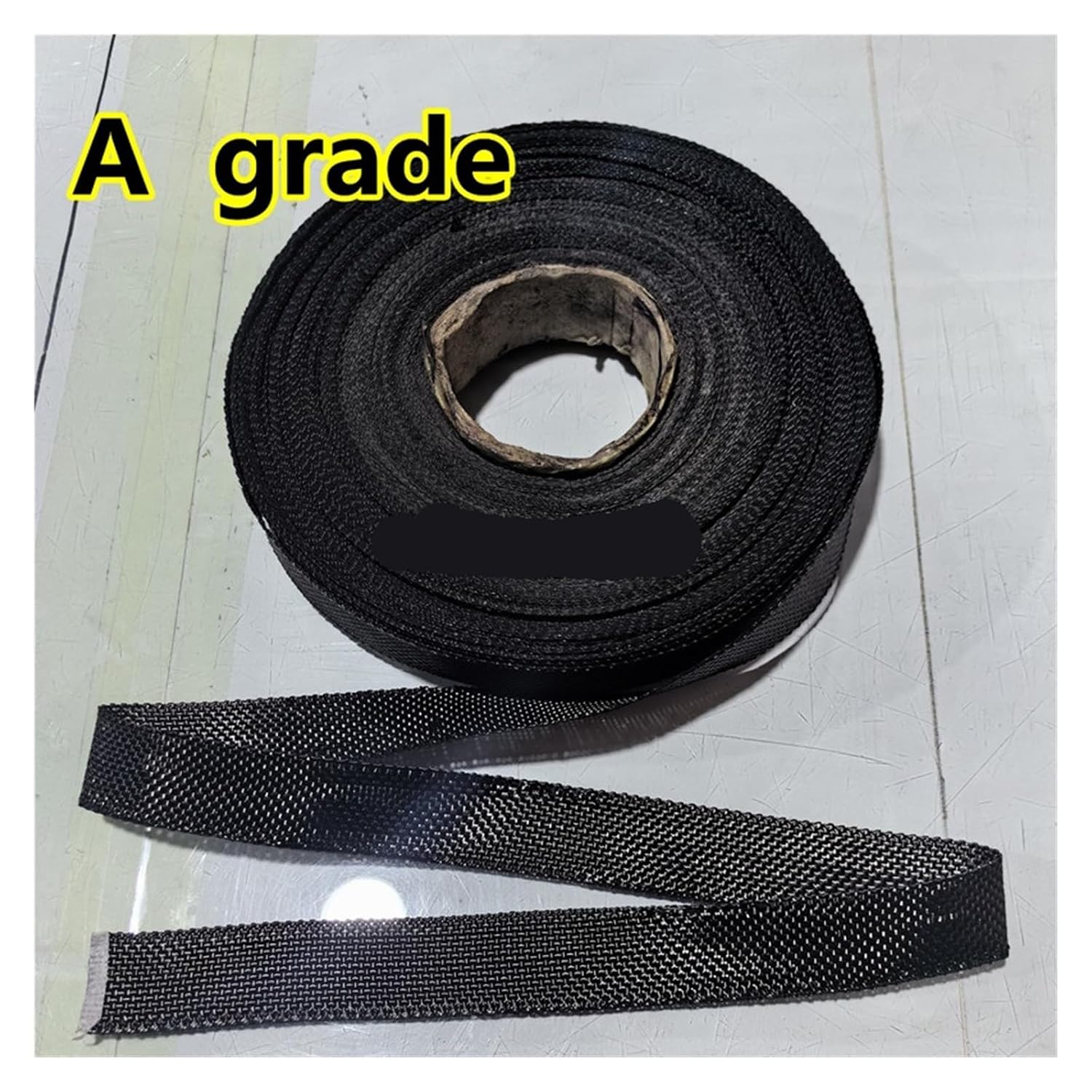 3K 280g Plain Real Carbon Fiber Conductive Fabric with 25mm Width Flat Repair and Reinforcement Wide(A Grade,3M_25MM Width)