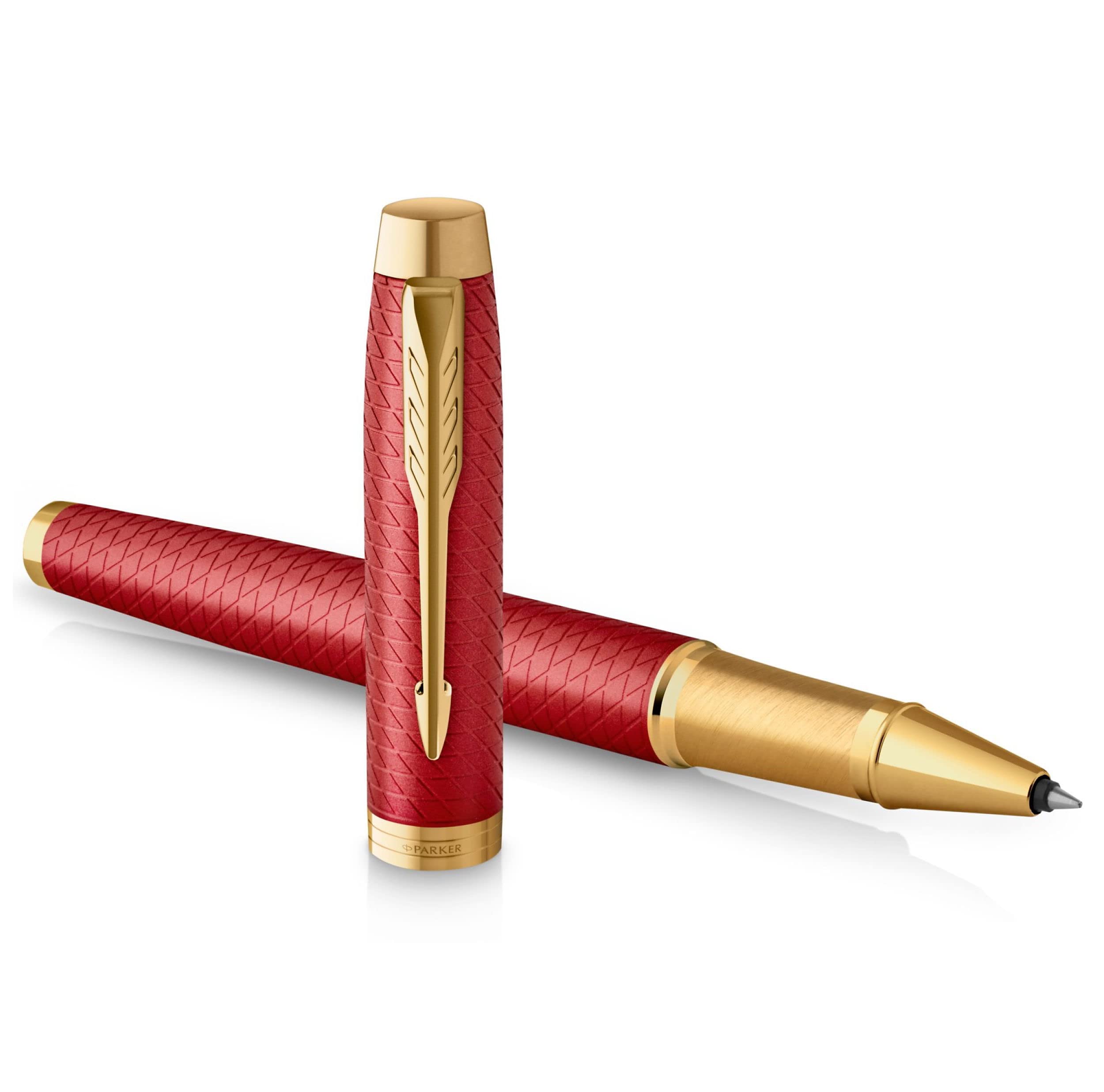 Amazon | Parker IM ローラーボールペン | プレミアムレッドラッカー