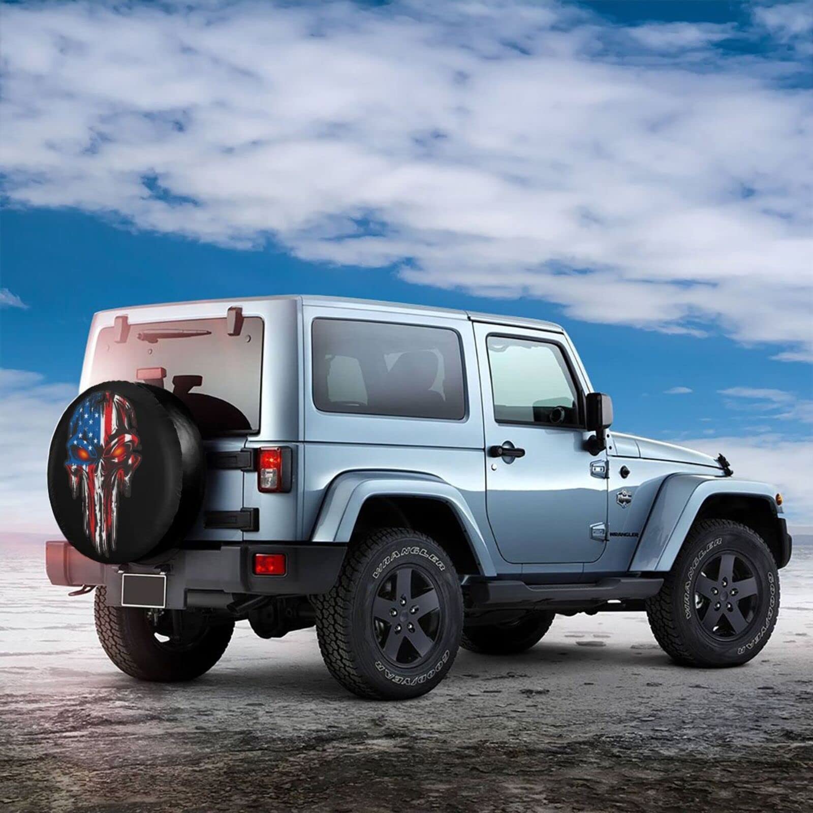Copertura della Ruota Copriruota di scorta Universale da 14 15 16 17 Pollici Copriruota per rimorchio RV SUV Camion Camper