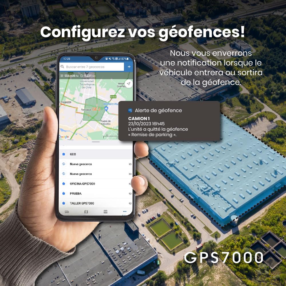 GPS7000-4G Localisateur GPS caché pour véhicules | 90 Jours Inclus | Installation Facile | Après 90 Jours, Vous Pouvez Vous abonner volontairement | Aucun Frais caché