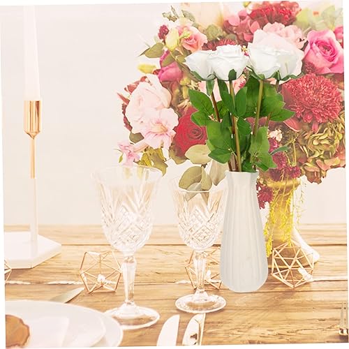 Miniatura 3 de Garneck 12 Pcs Artificial Rose Fake Flower Bundle Fake Wedding Flowers Flores Artificiales para Roses Fake Flowers Fake Rose Flowers Dining Table