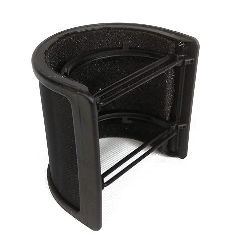 YH&YX Recording Studio Microphone Pop Filter Compatible for Audio-Technica AT2020 AT2035 AT8137 AT4033 AT4040 AT4047 AT5040 AT2050 AT4080 AT4050 AT4060 ATR2500 AKG c3000 C414XLII C314 RODE NT1 K2