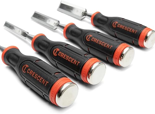 Miniatura 3 de Crescent 4 piezas de madera, 14", 12", 34", 1" cincel - CWCHS4