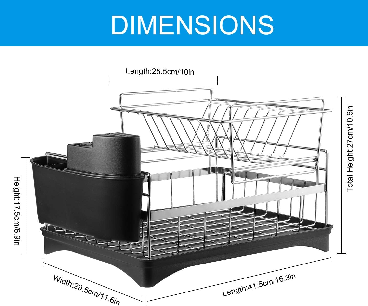 ALVOROG Dish Rack