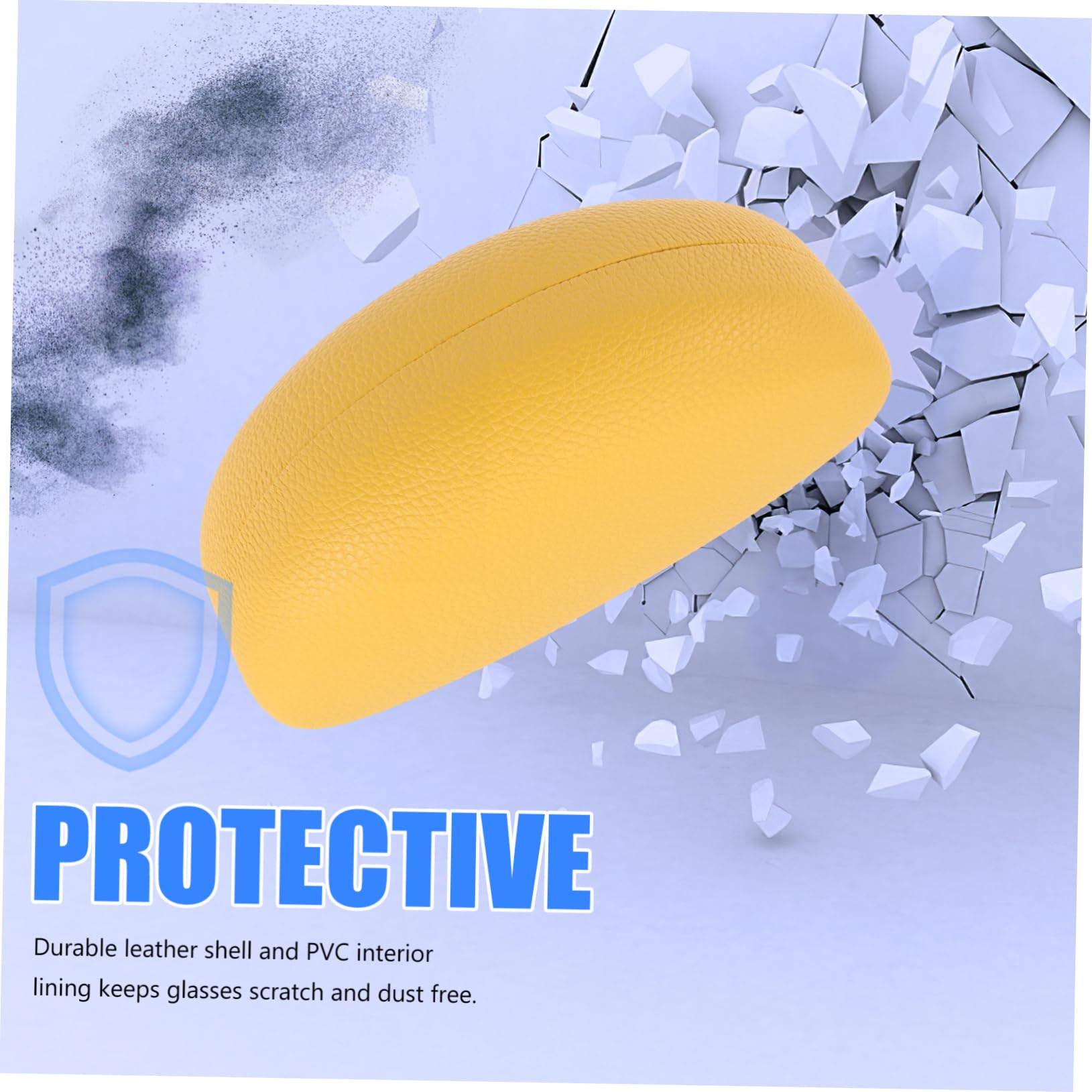 VALICLUD Custodia Per Occhiali Da Sole Occhiali Leggeri Sottile Piadine Esterno Custodia Per Occhiali Da Viaggio Custodia Rigida Per Occhiali Da Sole Rivestimento in Pvc