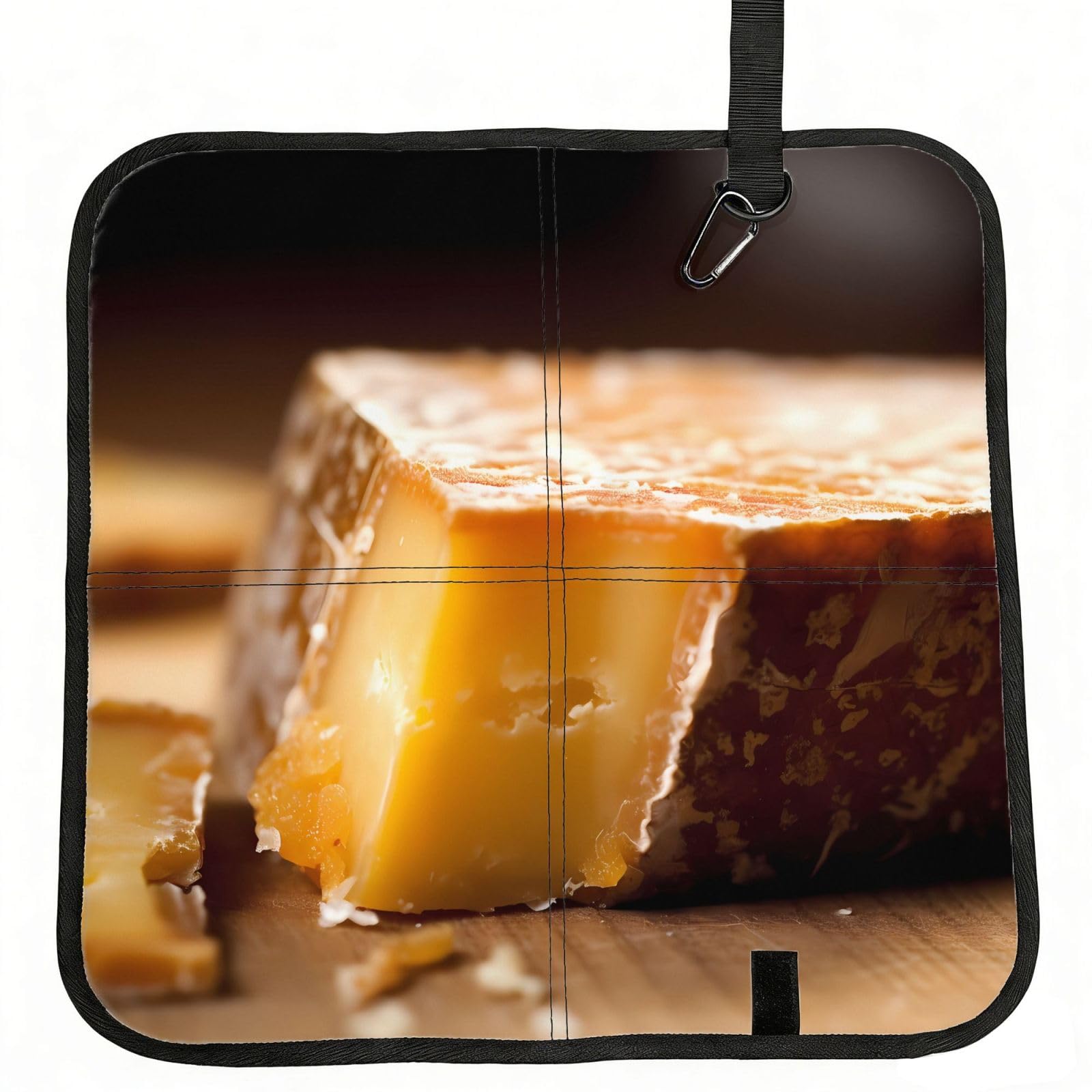 MROWYC yoghurt Printed Foldable Seat Cushion - Portable with Carabiner, for Stadium, Camping, Hiking