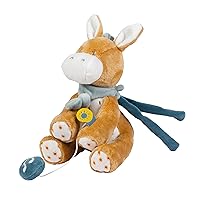 Nattou Musical Cuddly Donkey Leo, 22 cm