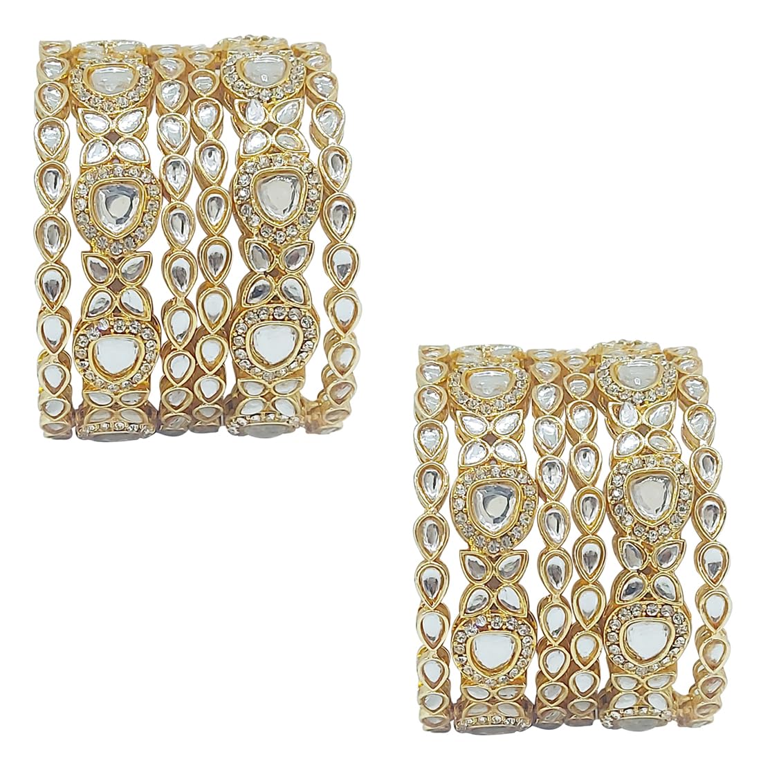 See full amazon price history chart for CHRISHAN High Gold Plated Designer Kundan Bangle Set For Women And Girls. (Gold, 2.4) CHRISHAN High Gold Plated Designer Kundan Bangle Set For Women And Girls. (Gold, 2.4) (B0CF1ZQ4BH) Amazon Price History, Amazon Price Tracker