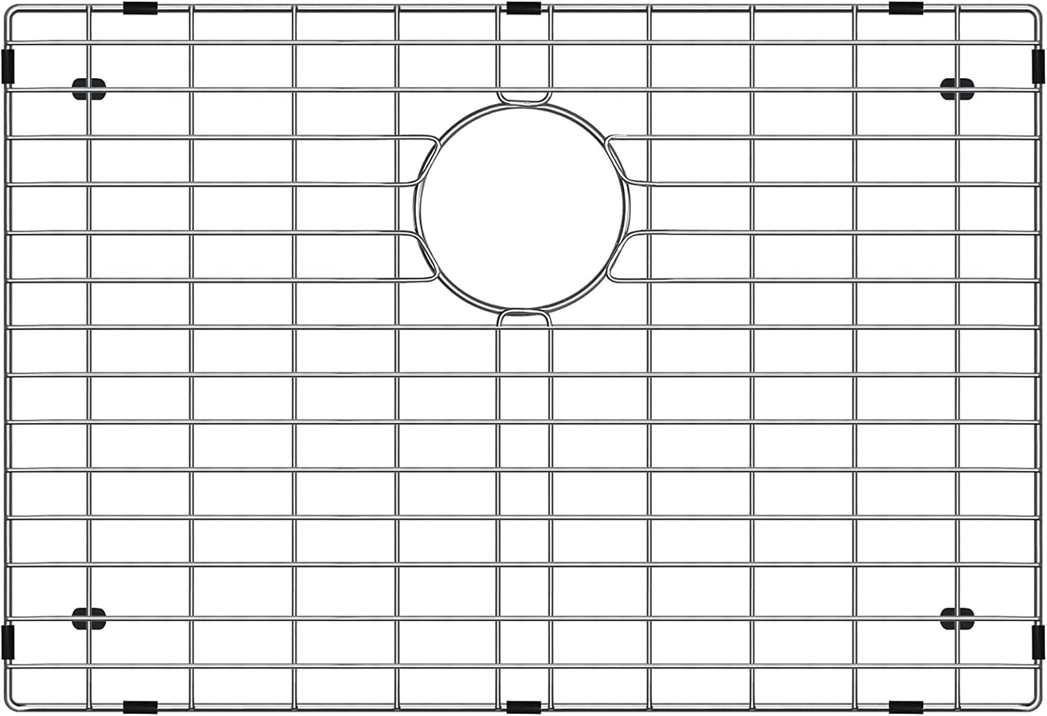 Agua Canada Stainless Steel Ennio Kitchen Sink Bottom Grid with Soft