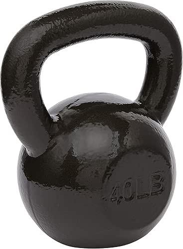 Amazon Basics Cast Iron Kettlebell