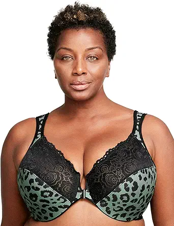 Glamorise Wonderwire Front-Closure Bra (Plus Size) 1245