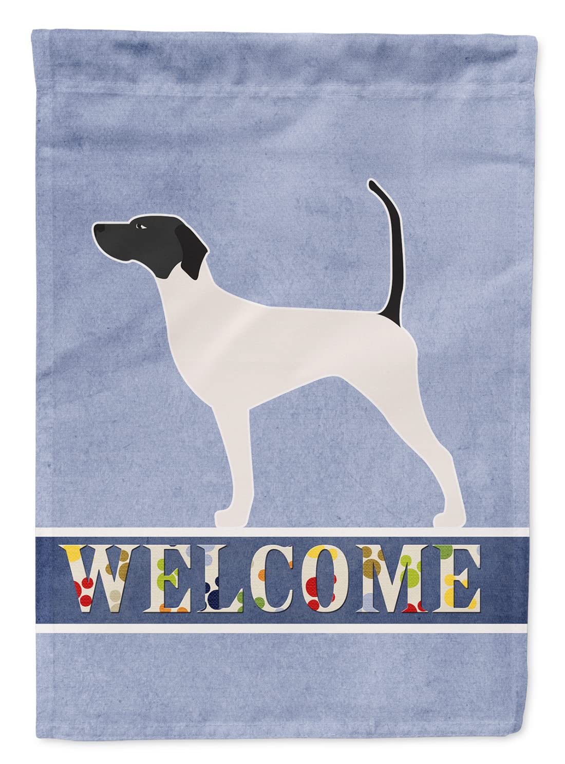 Drapeau de jardin Pointer anglais pour décorer chaleureusement votre entrée de maison