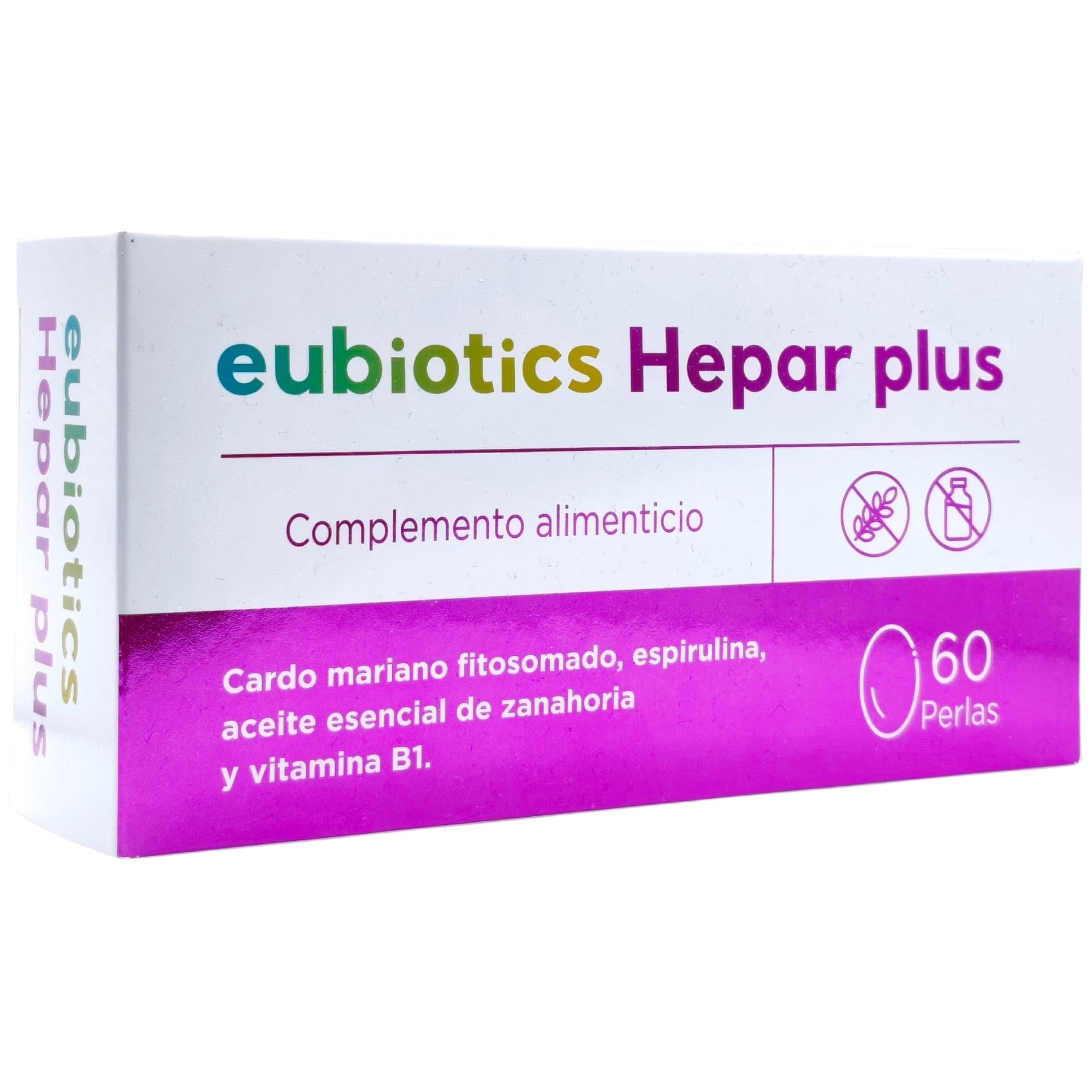 Cobas Eubiotics Hepar Plus Cápsulas - Suplemento para Detoxificación y Salud Hepática - Con Cardo Mariano, Alcachofa, Desmodium y Colina - Depurativo del Hígado -