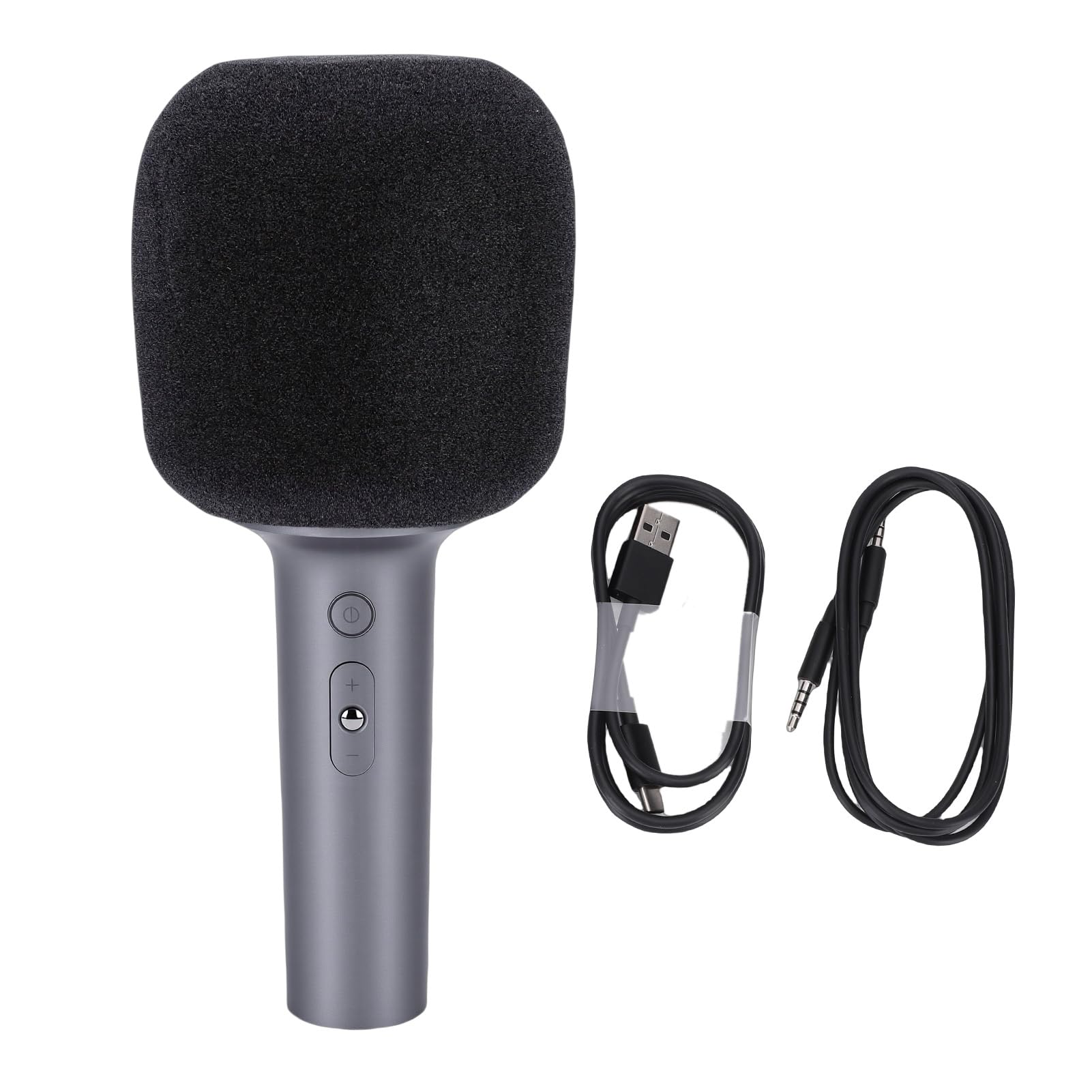 SUNGOOYUE Micrófono de Karaoke Micrófono Inalámbrico, de Karaoke Dinámico de Mano para Cantar Fiesta Boda Altavoz Nan