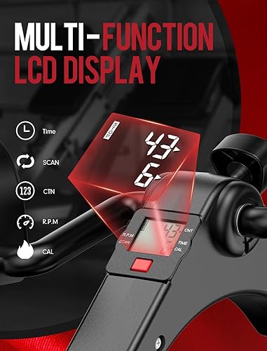 Miniatura 2 de Cyclace Ejercitador de pedal de bicicleta debajo del escritorio para ejercicio de brazopierna, mini ciclo de escritorio portátil, ejercitador de