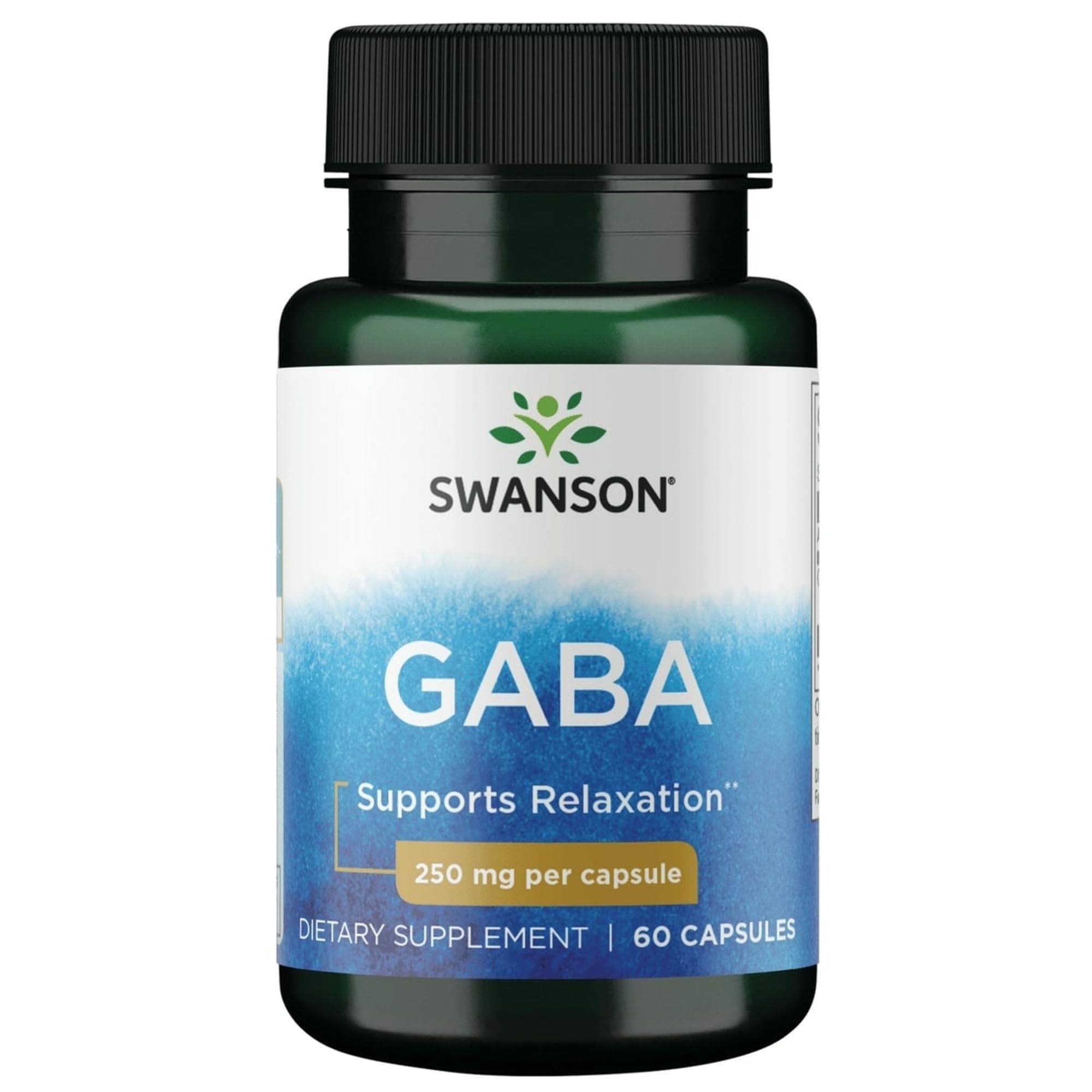 Swanson GABA 250 mg 60 Caps