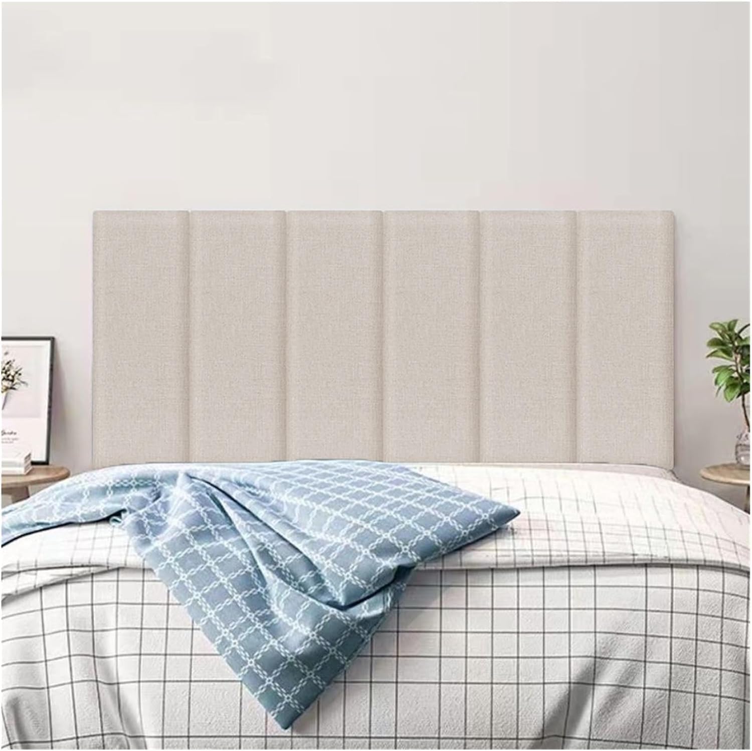 Rembourrage mural autocollant anti-collision 3D épais et doux pour lit de chambre