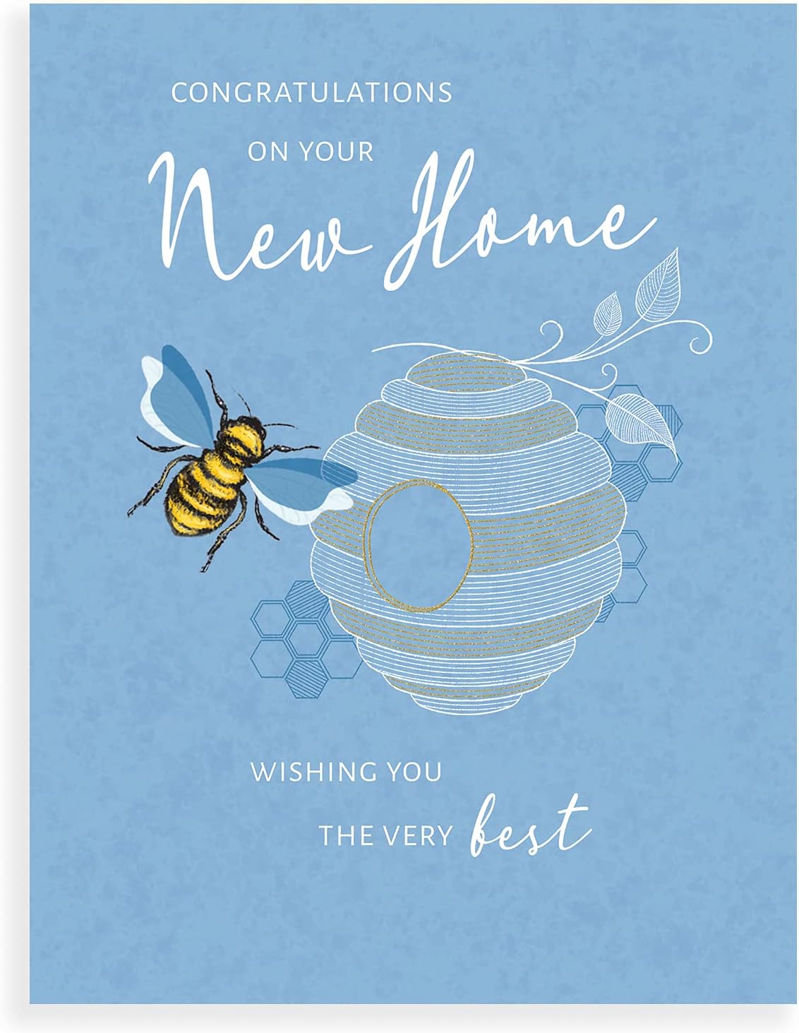 Piccadilly Greetings Avant Garde Studios New Home Card - H90049, Beige, 8 x 6 inches