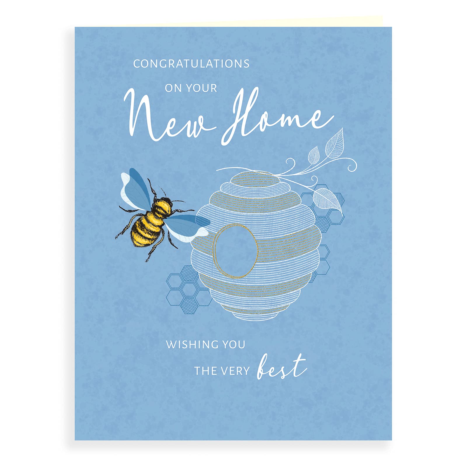 Piccadilly Greetings Luxury Beautiful Contemporary Congratulations New Home Card - 8 x 6 inches - Koko Designs, K70072